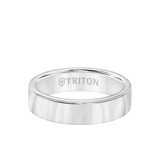 6MM Tungsten Carbide Ring - Bright Finish and Round Edge