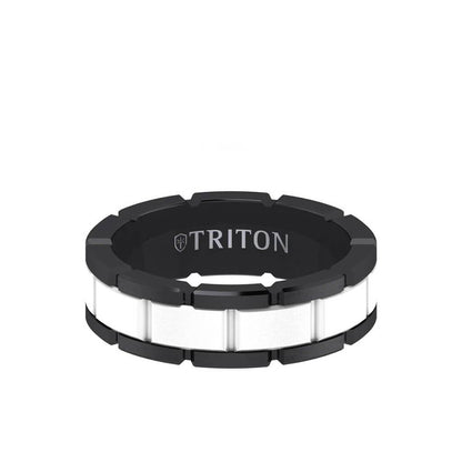 7MM Tungsten Ring - Ceramic T-Link Design Center