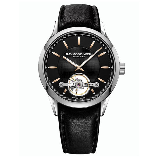 Raymond Weil Freelancer Calibre RW1212 Black Leather Automatic