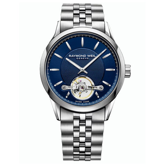 Raymond Weil - Freelancer Automatic Open Heart Blue Dial - 2780-ST-50001