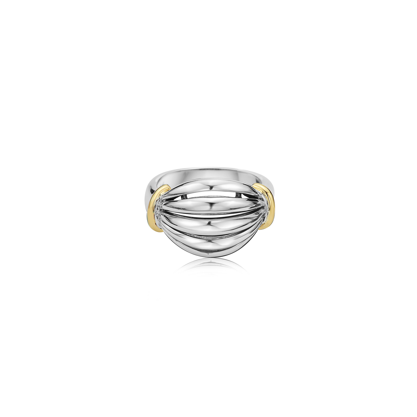 Silver Birdcage Domed Ring