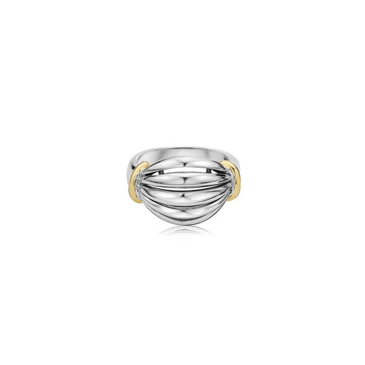 Silver Birdcage Domed Ring