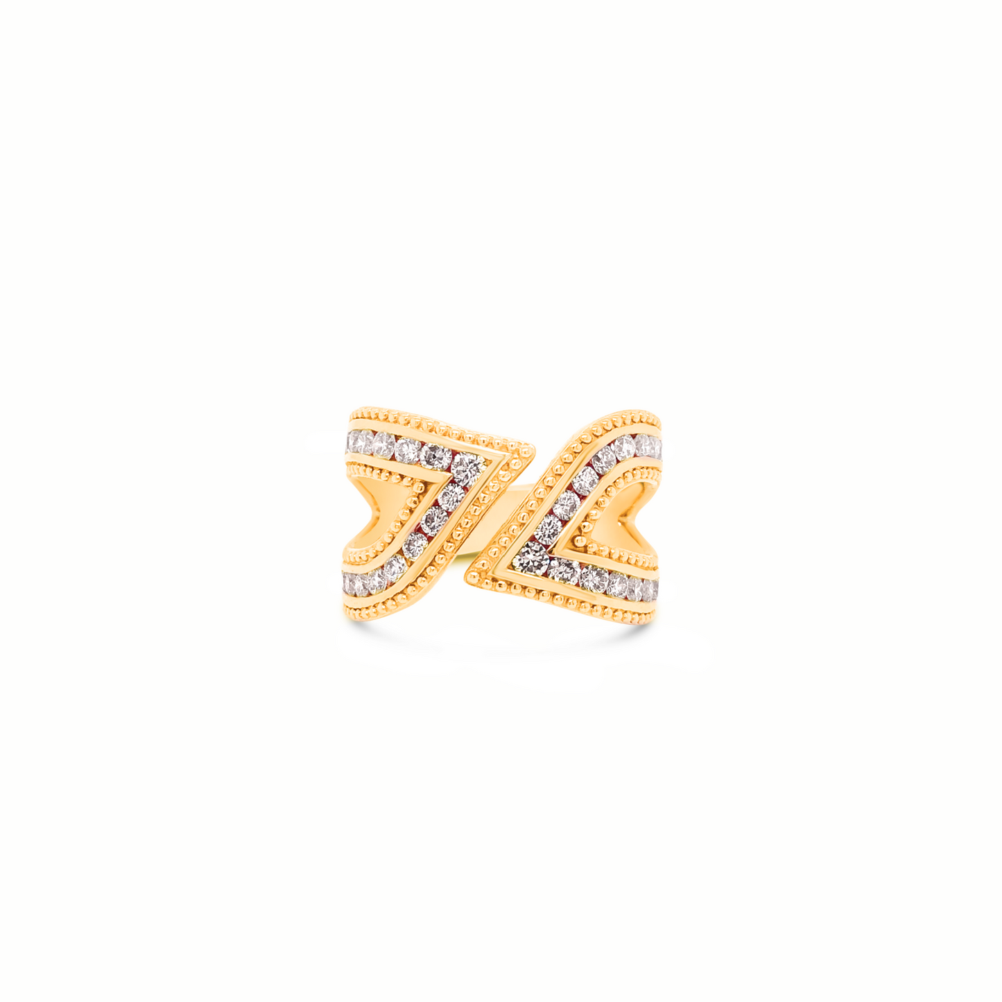 Diamond Leif Ring