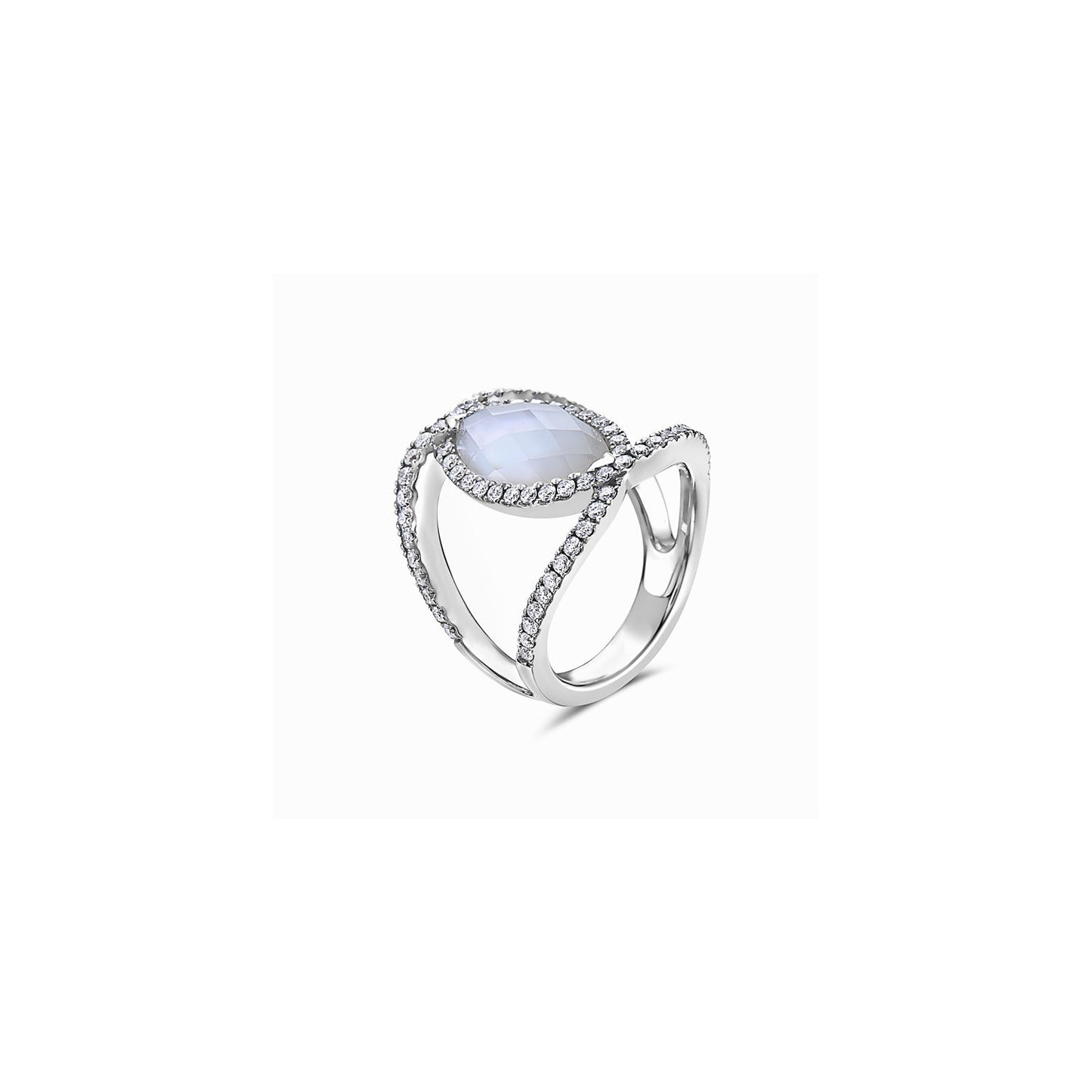 Pastel Diamond Regal Ring