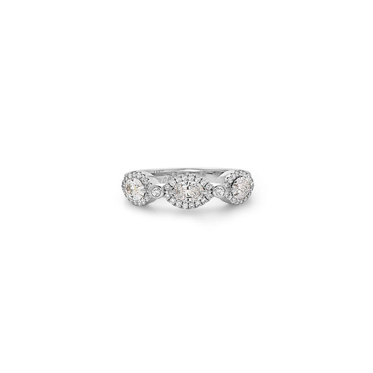 Diamond Firefly Band Ring