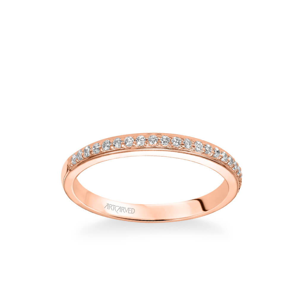 Stella Contemporary Diamond Wedding Band