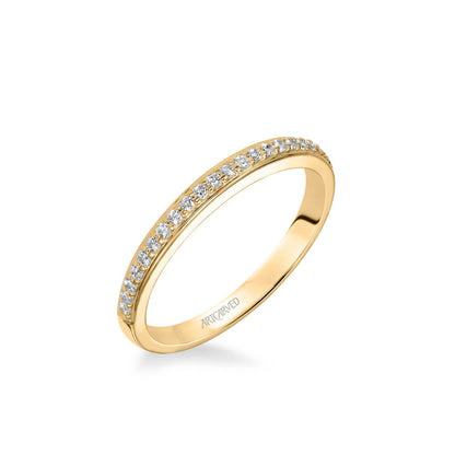 Stella Contemporary Diamond Wedding Band