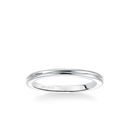 Lindsey Classic Polished Wedding Band