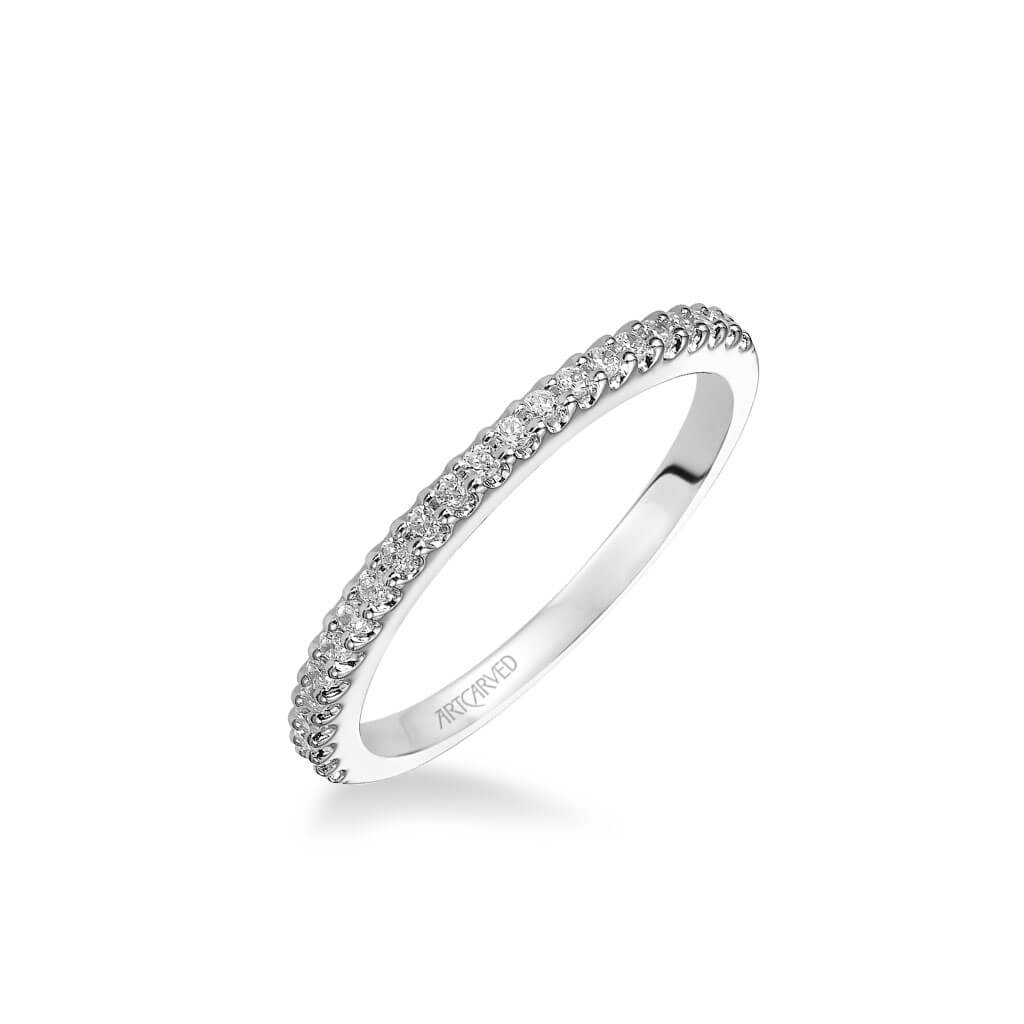 Virginia Contemporary Channel Set Diamond Wedding Band