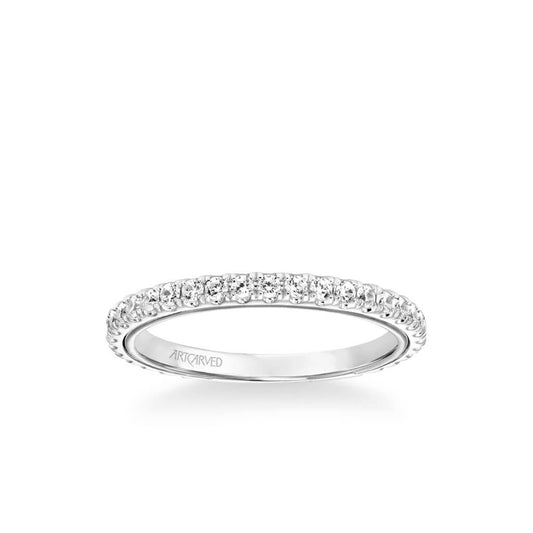 Tayla Contemporary Diamond Wedding Band