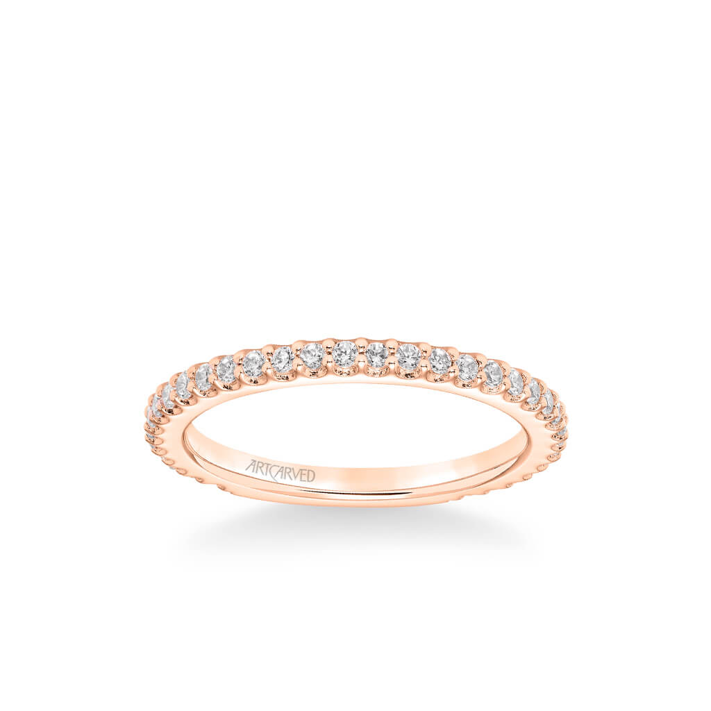 Clio Classic Diamond Wedding Band