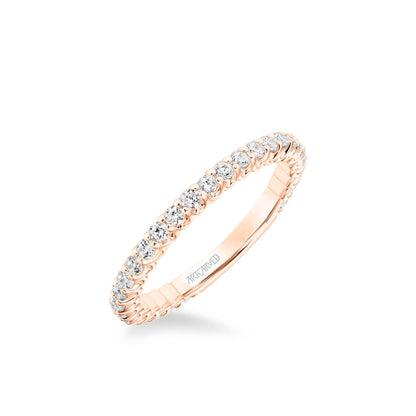 Arabelle Classic Diamond Wedding Band