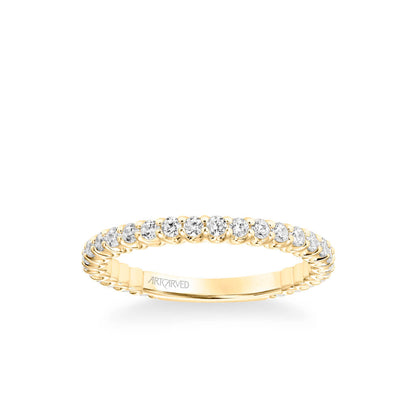 Arabelle Classic Diamond Wedding Band