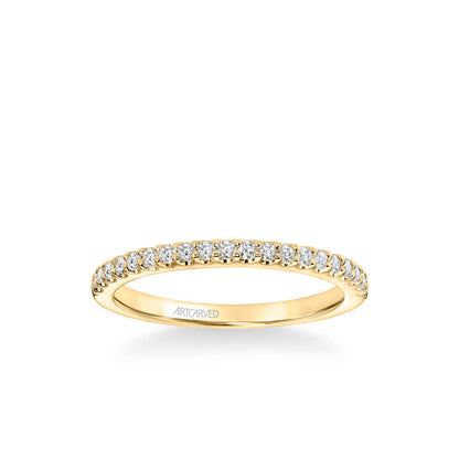 Tori Classic Diamond Wedding Band