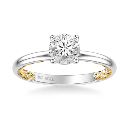 Beryl Lyric Collection Classic Solitaire Diamond Engagement Ring