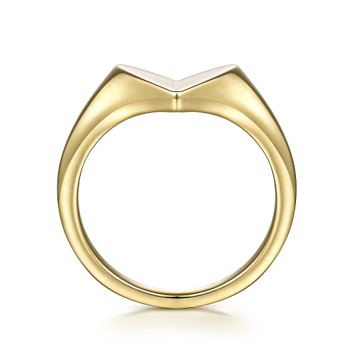 Gabriel & Co | 14K Yellow Gold Heart Ring