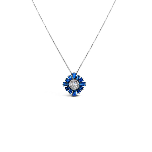 Diamond Floral Heirloom Pendant