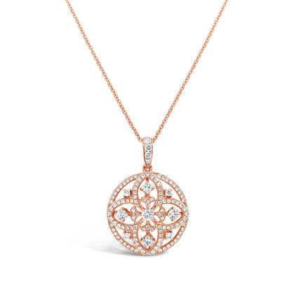 Diamond Pave Amulet Pendant