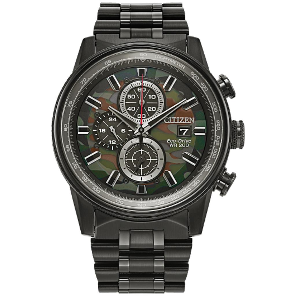 Citizen Nighthawk Camo Eco Drive Watch CA0805-53X