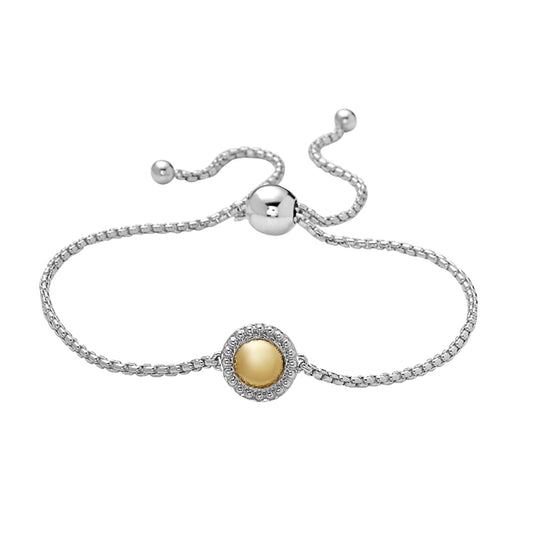 Silver Firefly Station String Bracelet