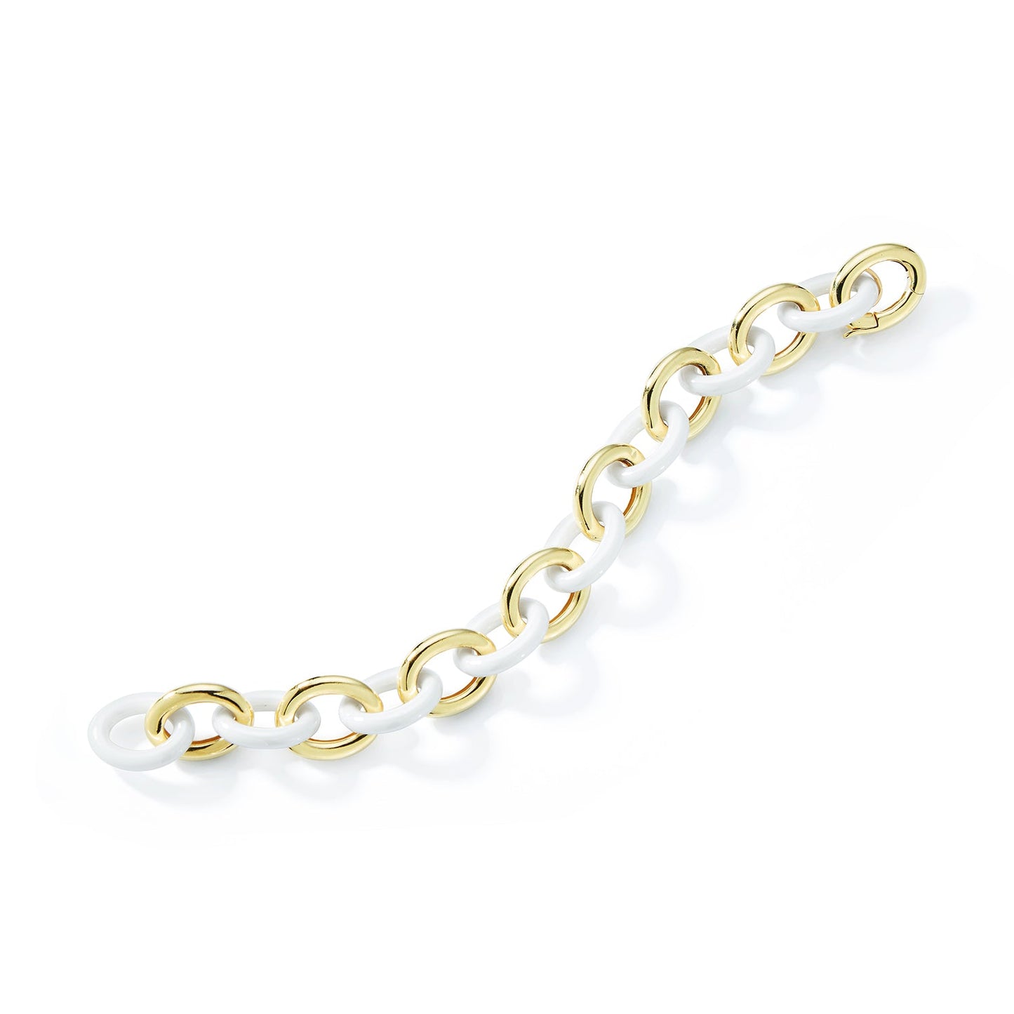 Gold Ceramique Rolo Bracelet