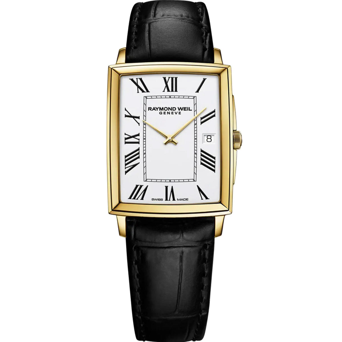 Raymond Weil - Toccata Men's Classic Rectangular Gold Roman Numerals - 5425-PC-00300