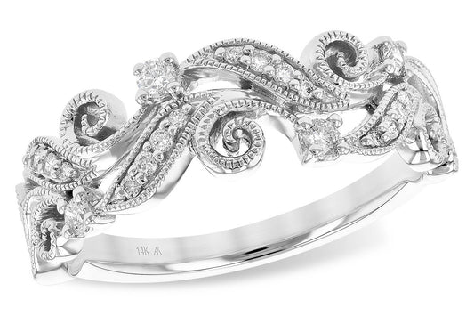 Allison Kaufman Diamond Scroll Ring