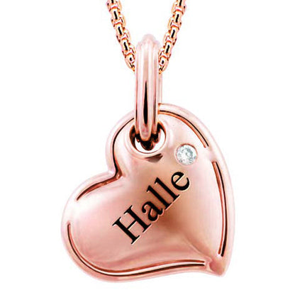 Silver Individual Personalized Love Hearts