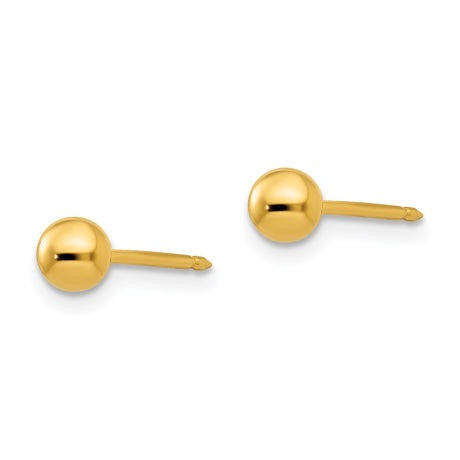 Inverness 14k 4mm Ball Post Earrings