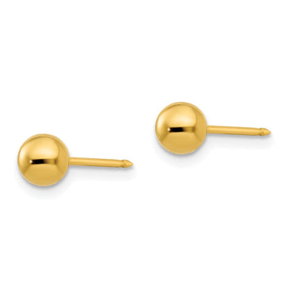 Inverness 14k 5mm Ball Post Earrings