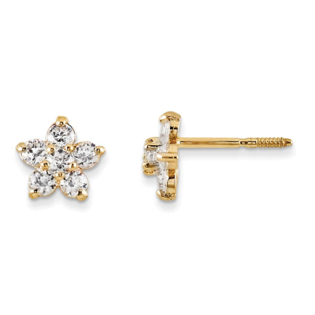 14k Madi K Marquise CZ Star Earrings