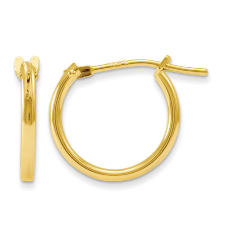 14k Madi K Hoop Earrings