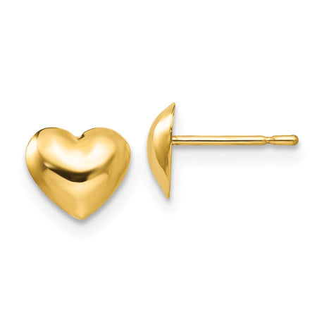 14k Madi K Children's Heart Post Earrings