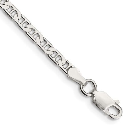 Sterling Silver 3mm Flat Anchor Chain