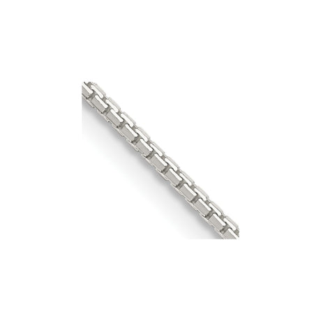 Sterling Silver 1.15mm 8 Sided Diamond-cut Box Chain