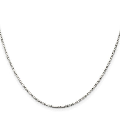 Sterling Silver 1.25mm Box Chain