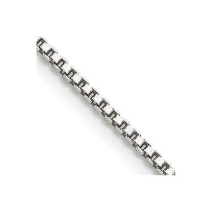 Sterling Silver 1.4mm Box Chain