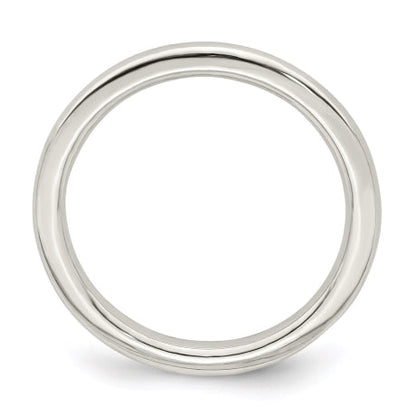 Sterling Silver 2mm Comfort Fit Size 10 Band