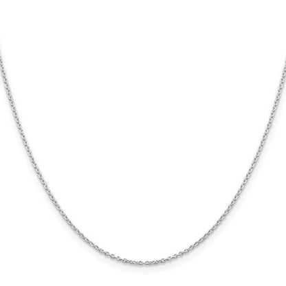 Sterling Silver 1.25mm Cable Chain