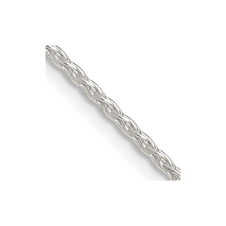 Sterling Silver 1.5mm Diamond-cut Spiga Chain