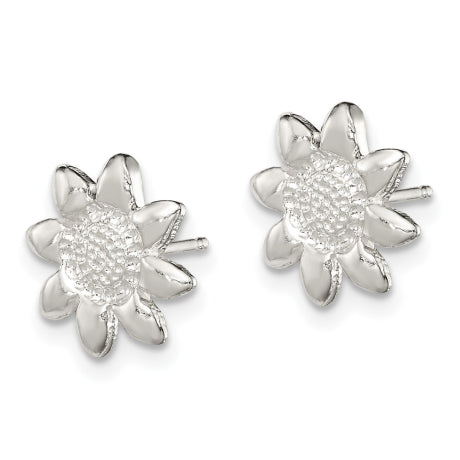 Sterling Silver Flower Mini Earrings