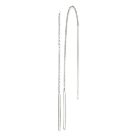 Sterling Silver Bar Threader Earrings