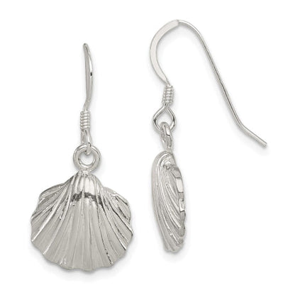 Sterling Silver Shell Earrings