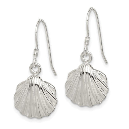 Sterling Silver Shell Earrings