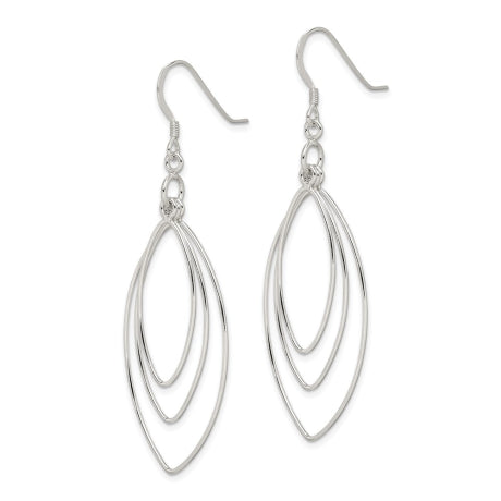 Sterling Silver Shepherd Hook Earrings