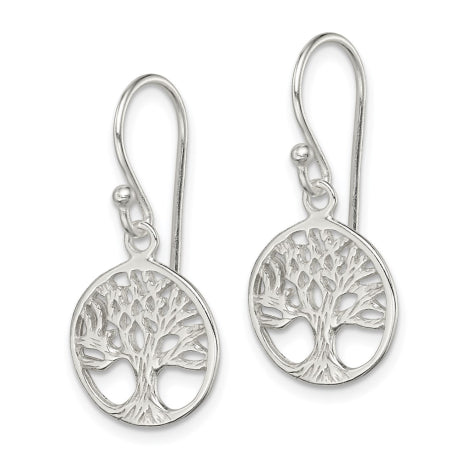 Sterling Silver Shepherd Hook Earrings