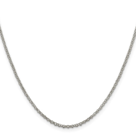 Sterling Silver 2mm Rolo Chain