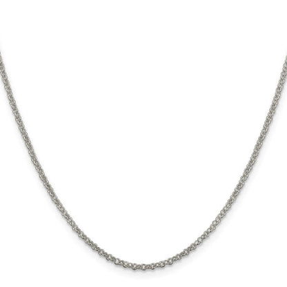 Sterling Silver 2mm Rolo Chain