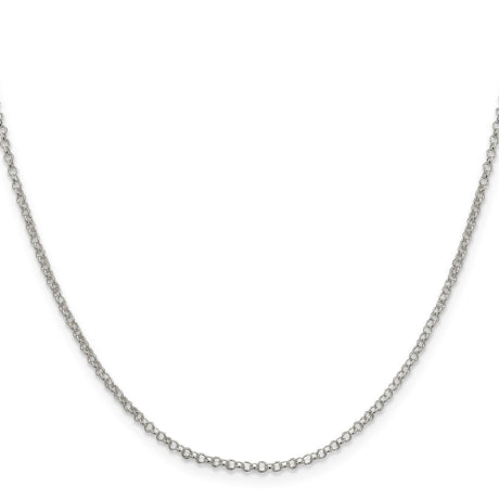 Sterling Silver 2mm Rolo Chain