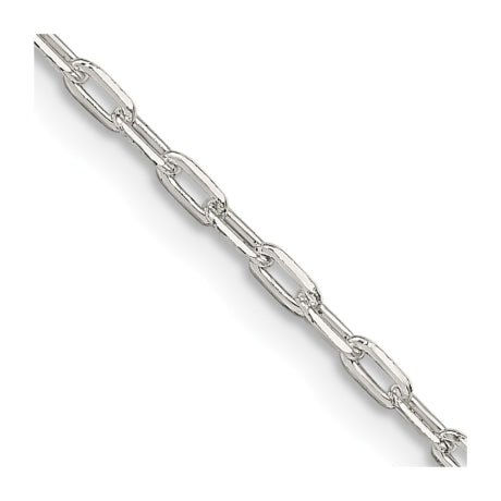 Sterling Silver 1.75mm Elongated Open Link Chain